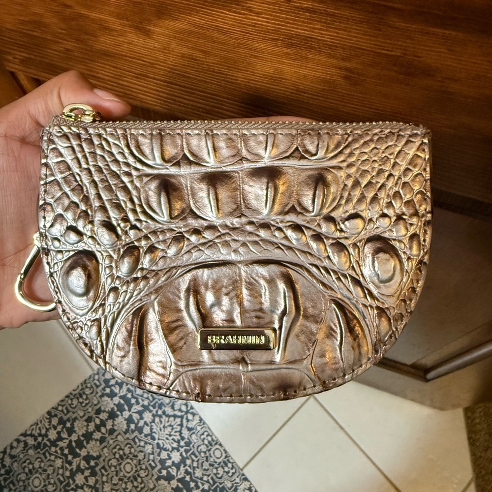 Brahmin Britt Leather Coin Purse